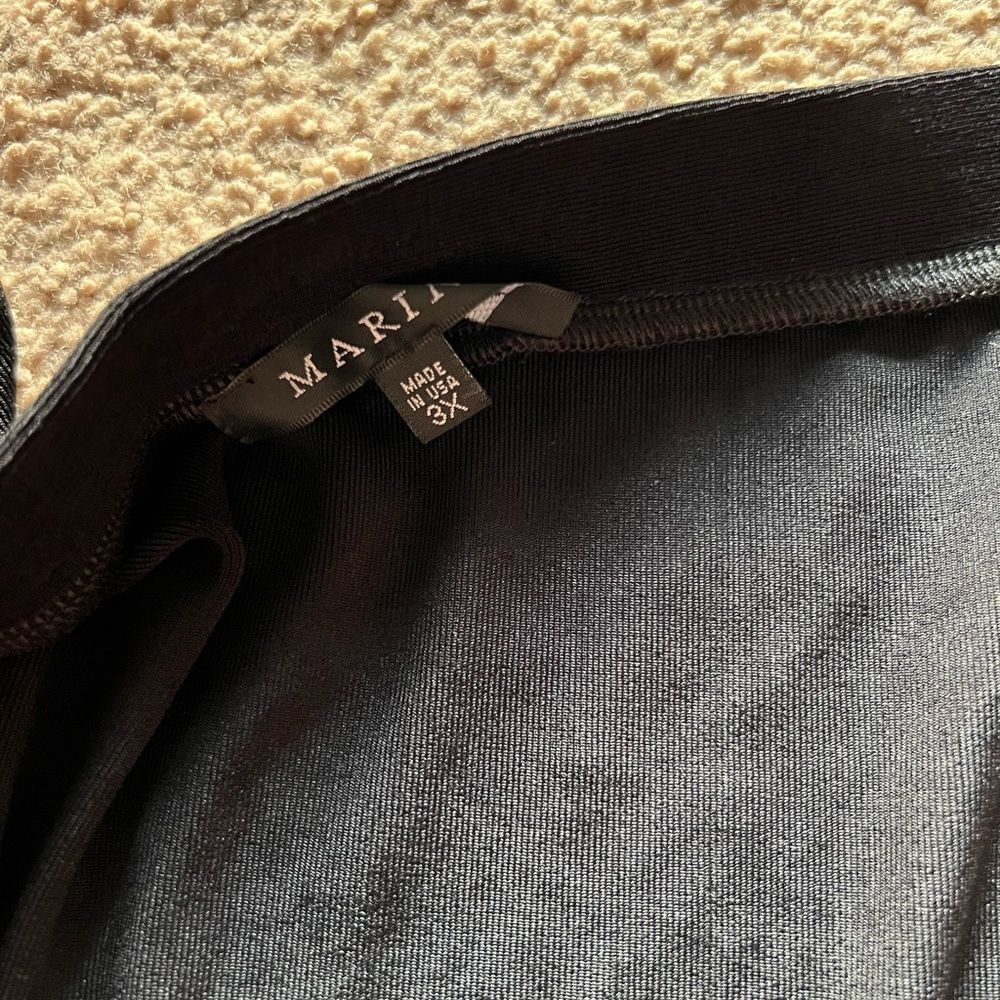 NWT marina black skirt 3x - Picture 7 of 8
